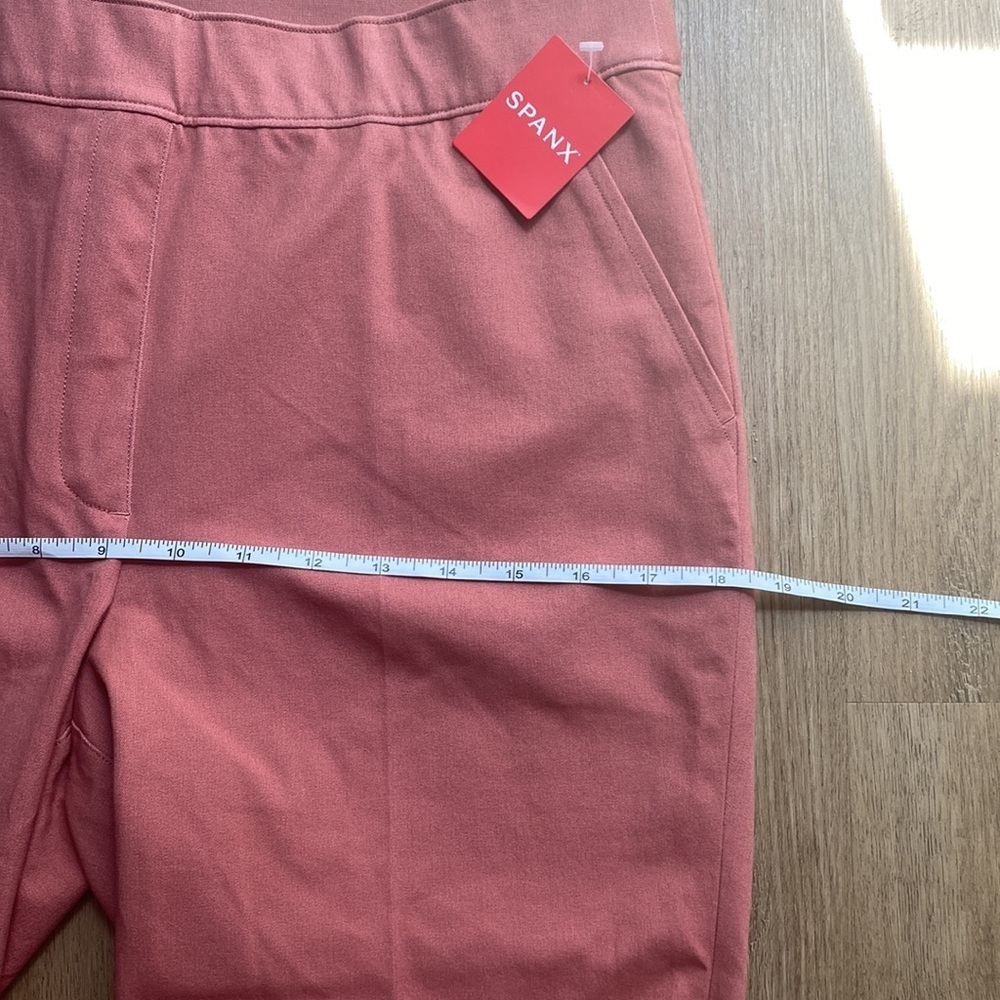 SPANX Women's Straight Leg Pants in Coral - Picture 12 of 14